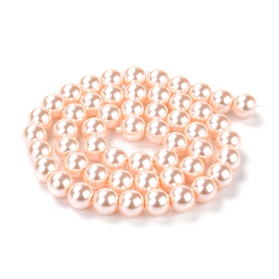 Eco-Friendly Grade A Glass Pearl Beads HY-J002-8mm-HX016-1