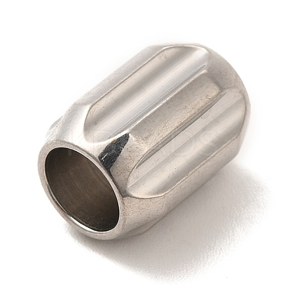 Non-Tarnish 304 Stainless Steel Glazed European Beads STAS-M308-10A-1