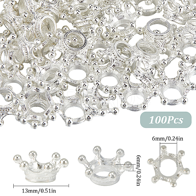100Pcs Tibetan Style Alloy Bead Caps FIND-SC0009-85S-1