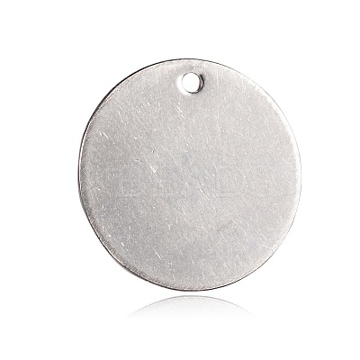 Non-Tarnish Spray Painted 201 Stainless Steel Pendants STAS-F078-09P-1
