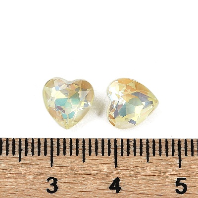 Pointed Back Glass Rhinestone Cabochons GGLA-S003-02F-1