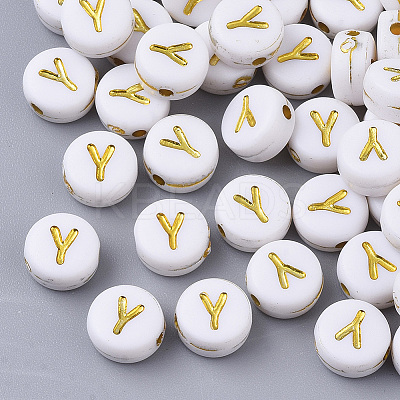 Plating Acrylic Beads LS-X-PACR-R242-01Y-1