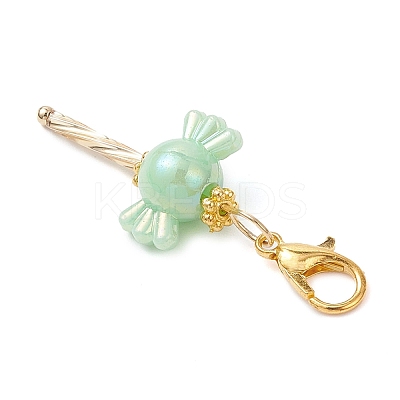 Acrylic Pendant Decorations HJEW-JM03944-01-1