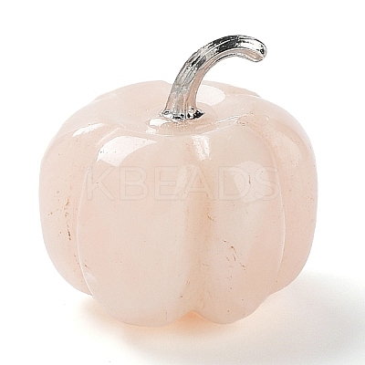 Natural Rose Quartz Display Decorations DJEW-PW0009-007E-1