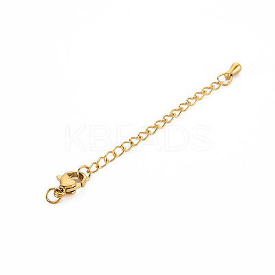 304 Stainless Steel Chain Extender LS-STAS-N088-39G-1
