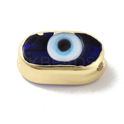 Handmade Evil Eye Lampwork Beads LAMP-D016-02LG-02-1
