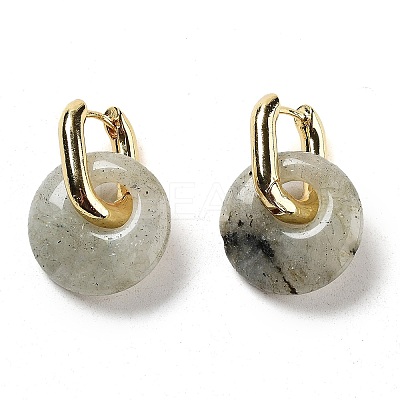 Rack Plating Brass Hoop Earrings EJEW-M248-01G-03-1