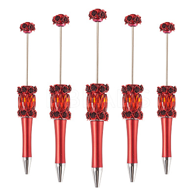Flower Plastic Ballpoint Pen LS-BT-TAC0045-002B-1