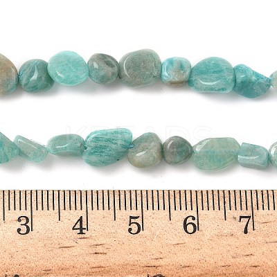 Natural Amazonite Beads Strands X-G-F521-25-1