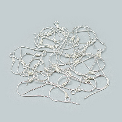 925 Sterling Silver Earring Hooks STER-T002-170S-1
