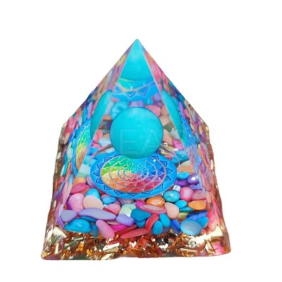 Orgonite Pyramid Resin Energy Generators PW-WG03459-01-1