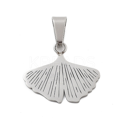 304 Stainless Steel Pendants STAS-F313-19P-1