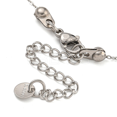 304 Stainless Steel Link Chain Bracelets BJEW-S153-06P-1