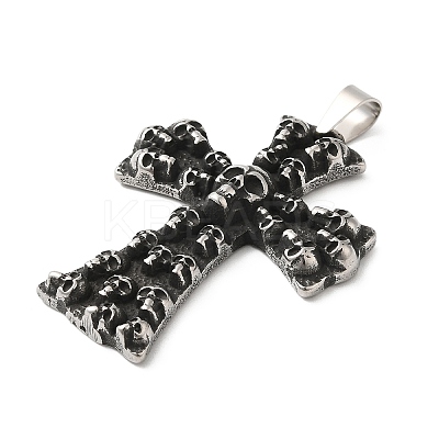 Halloween 304 Stainless Steel Pendants STAS-Z046-01C-AS-1