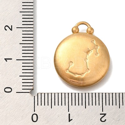 PVD Vacuum Plating 304 Stainless Steel Pendants STAS-S148-30G-08-1