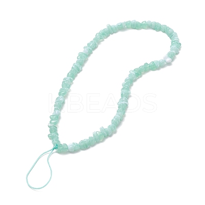 Acrylic Beaded Mobile Straps HJEW-JM01032-1