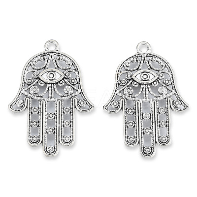 Tibetan Style Alloy Cabochon Setting for Enamel TIBE-N011-062-1