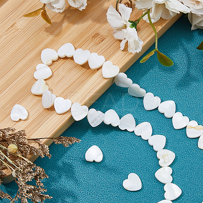 4 Strands Natural Freshwater Shell Beads Strands SHEL-HS0001-11-1