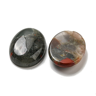 Natural African Bloodstone Cabochons G-C115-01B-11-1