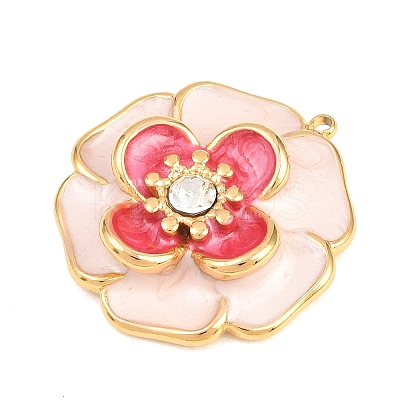 304 Stainless Steel Enamel Pendants STAS-G388-02G-01-1