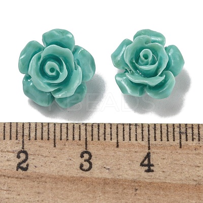 Synthetic Coral Dyed Carved Beads SHEL-I001-05A-1