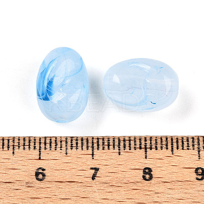 Transparent Acrylic Beads TACR-T028-38I-1
