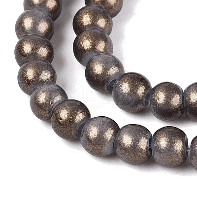 Baking Paint Glass Pearl Beads Strands DGLA-ZX001-05A-20-1