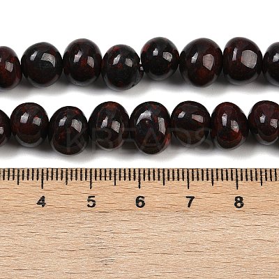Natural Brecciated Jasper Beads Strands G-G053-C13-01-1
