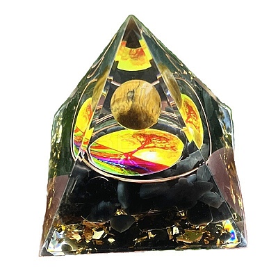 Orgonite Pyramid Resin Energy Generators PW-WGD10D7-01-1