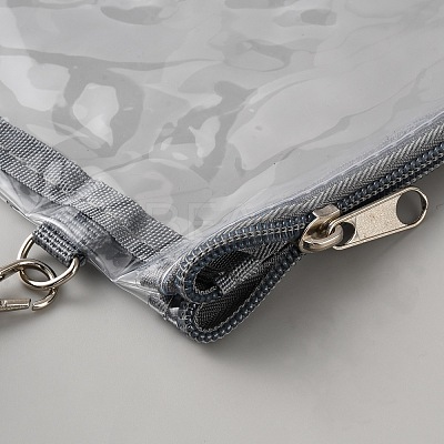 Waterproof Transparent PVC Crossbody Bags AJEW-WH20115-05A-1