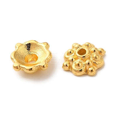 Tibetan Style Alloy Caps K095D012-1