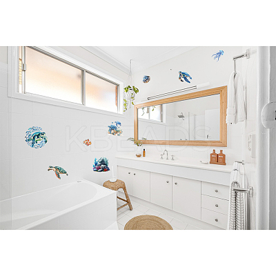 3 Sheets 3 Styles PVC Waterproof Decorative Stickers DIY-WH0404-146-1