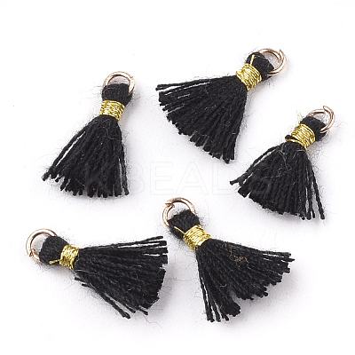 Polycotton(Polyester Cotton) Tassel Pendant Decorations FIND-S281-02-1