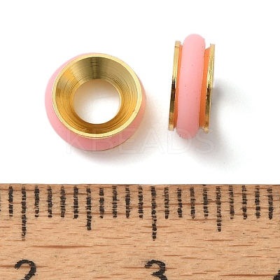 Rack Plating Brass Beads KK-P276-30G-06-1