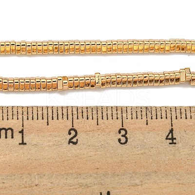 Electroplated Synthetic Non-Magnetic Synthetic Hematite Beads Strands G-I360-I01-02-1