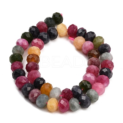 Faceted Dyed Natural White Jade Beads Strands GG-CBAE966-01B-A-1