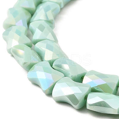 AB Color Plate Glass Beads Strands EGLA-P051-06A-B09-1