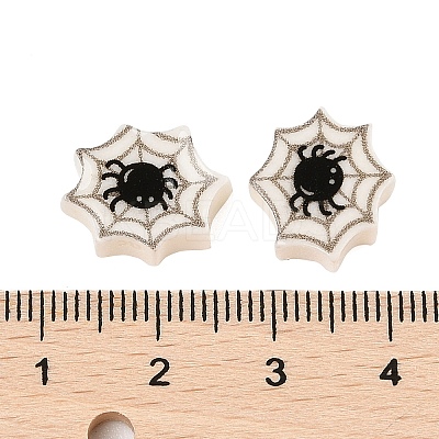 Halloween Theme Opaque Resin Cabochons CRES-M037-07I-1
