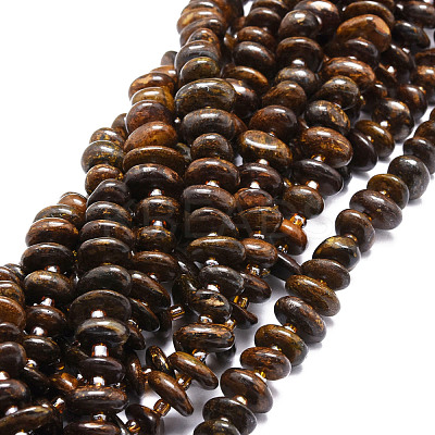 Natural Bronzite Beads Strands G-E569-J07-1