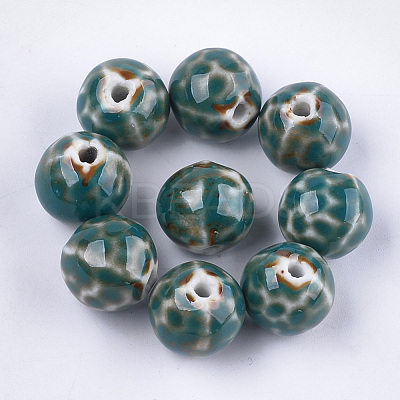 Handmade Porcelain Beads PORC-S498-22C-1