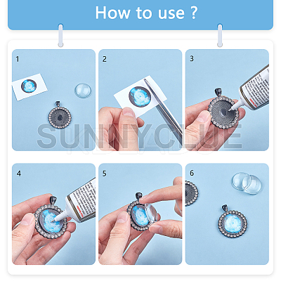 DIY Pendant Making DIY-SC0010-37D-1