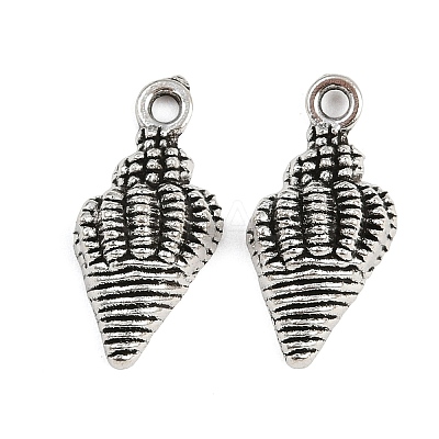 Tibetan Style Alloy Pendants TIBE-B003-08AS-1