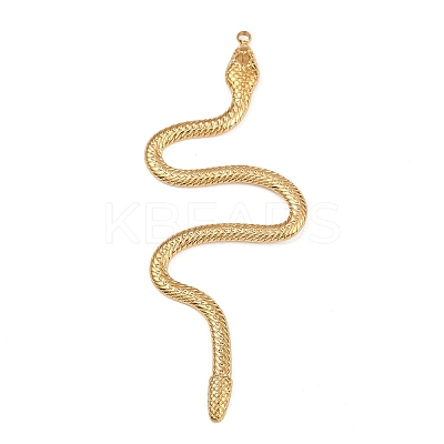 304 Stainless Steel Big Pendants STAS-B092-11G-1