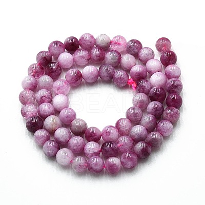 Natural Quartz Beads Strands X-G-N355-6mm-08-1