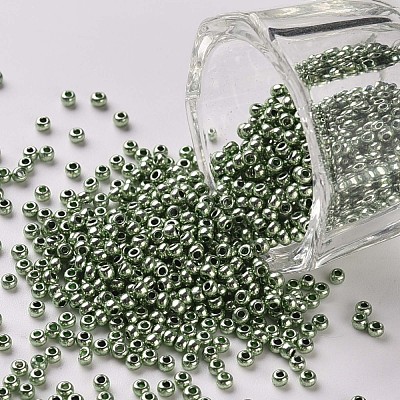 11/0 FGB Grade A Round Glass Seed Beads SEED-N001-C-0567-1