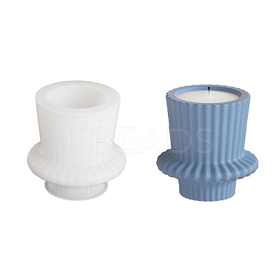DIY Silicone Candle Holder Molds DIY-K073-38A-1