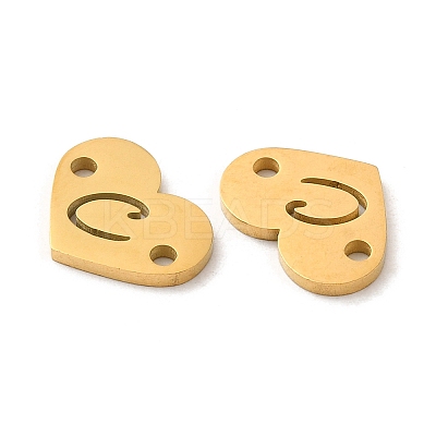 Ion Plating(IP) 304 Stainless Steel Connector Charms STAS-C081-04G-C-1