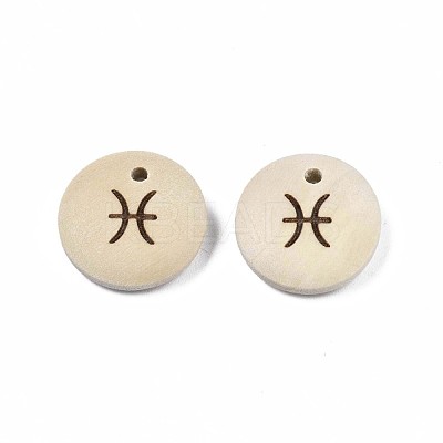 Laser Out Wood Pendants WOOD-S053-51I-1