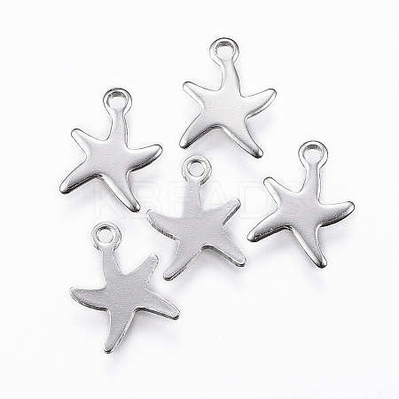 Tarnish Resistant 304 Stainless Steel Charms LS-X-STAS-K154-22P-1