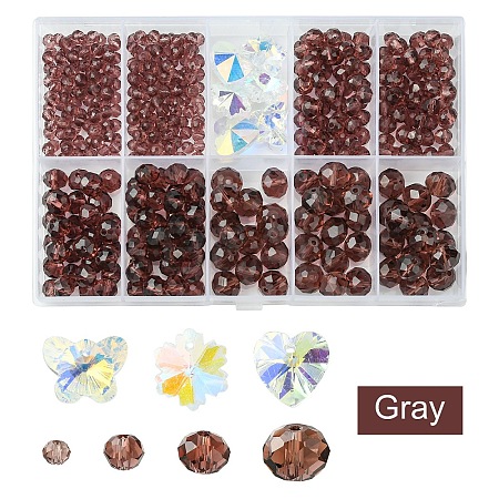 DIY Glass Beads & Charms Jewelry Making Finding Kit DIY-YW0009-03G-1